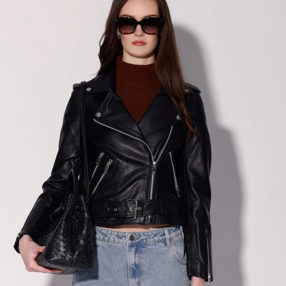 Walter Baker Jackets & Blazers - Walter Baker Black Allison Leather Jacket.